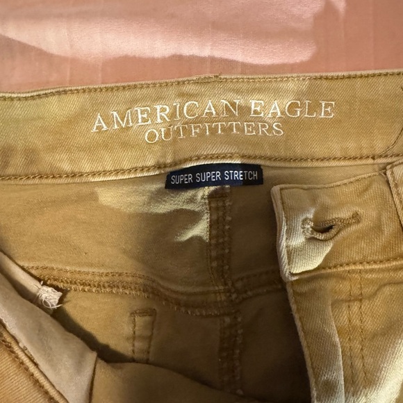 American Eagle Outfitters Tan Jean Shorts - Picture 2 of 4